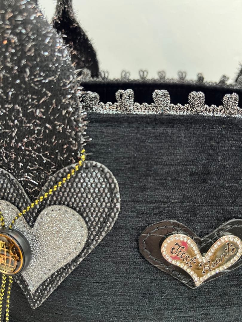 空ページ　シンクビー　新品　グリッターブラックハート