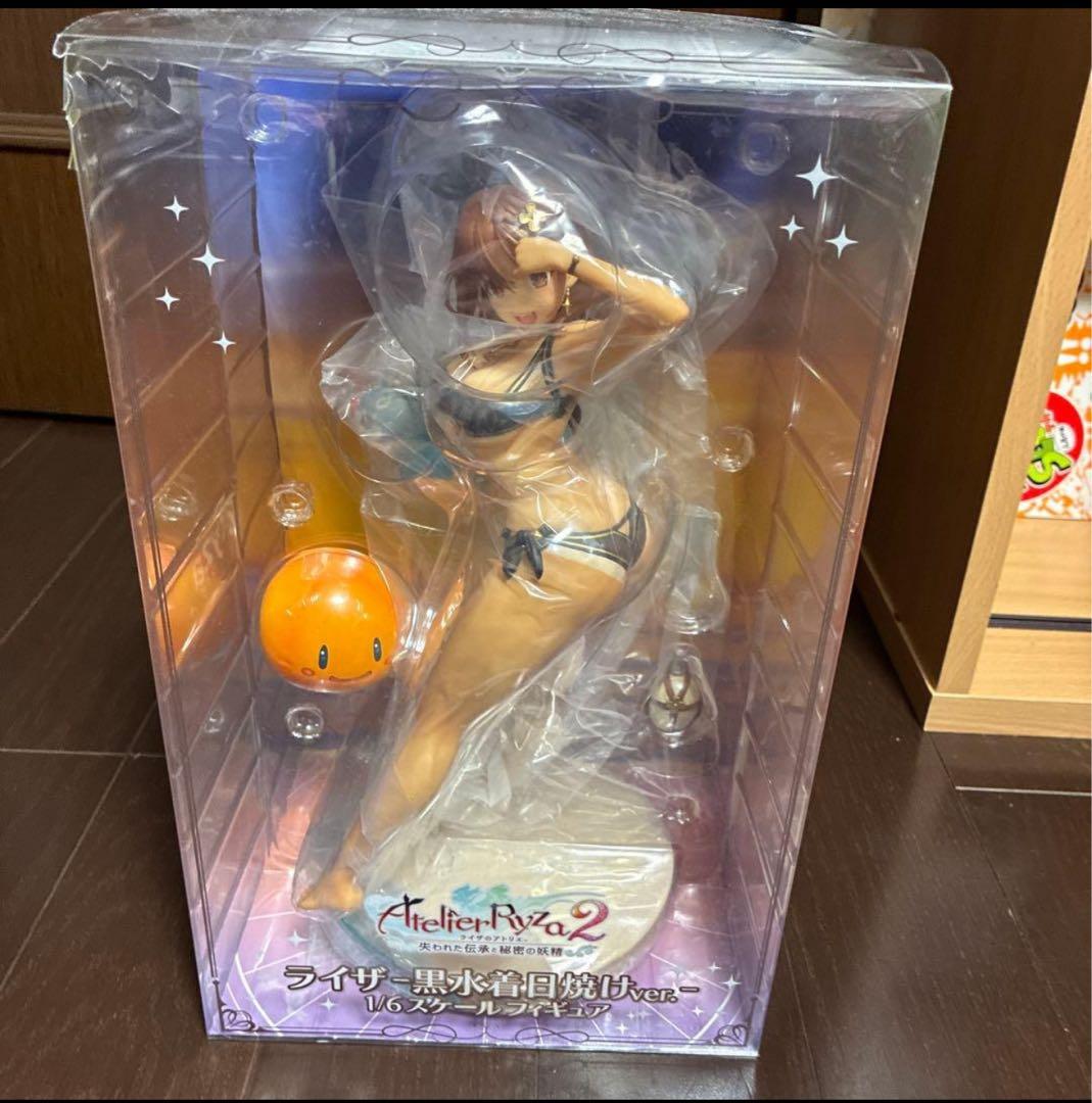 ライザのアトリエ　ライザ黒水着　日焼け　フィギュア スピリテイル