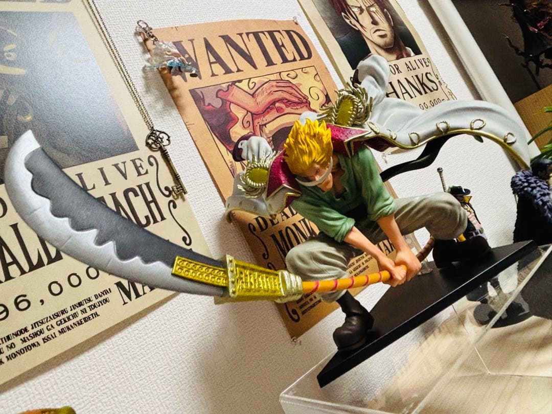 ワンピース一番くじ　ゴールドロジャー　ニューゲート　フィギュア