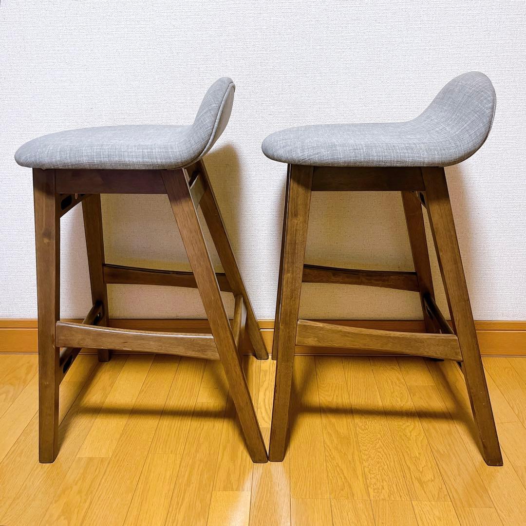 NITORI ニトリ フィルン カウンターチェア　2脚セット