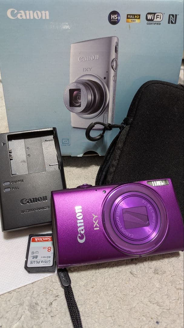 Canon IXY 630紫色 コンパクトデジタルカメラ