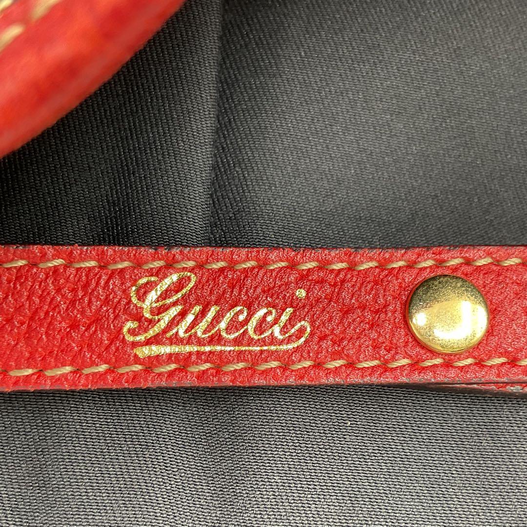 グッチ GUCCI トートバッグ GGパターン キャンバス レザー