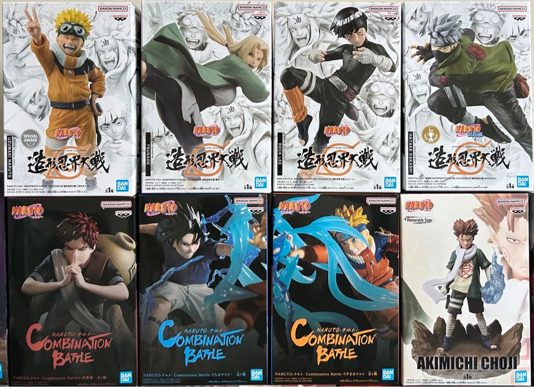 NARUTOナルトフィギュア35点セットまとめ売り造形忍界大戦