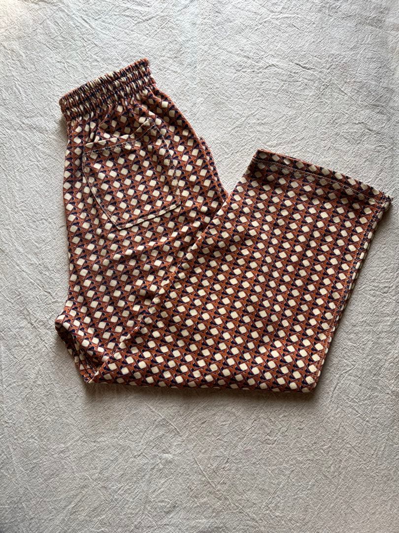 【Misha&Puff】 lattice camp pants 8y