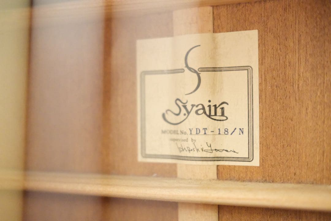 S.Yairi YDT-18/N オール単板　ハードケース付き