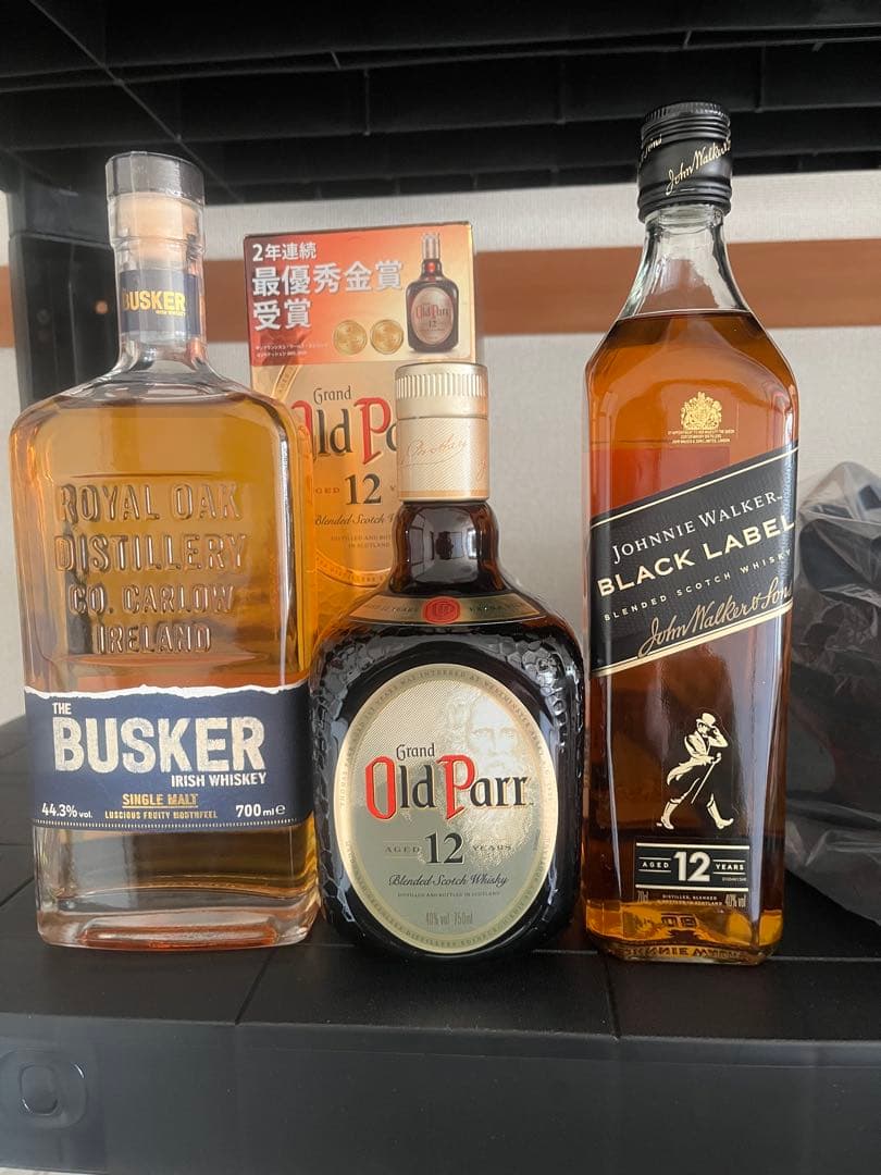 ウイスキー　3本セット