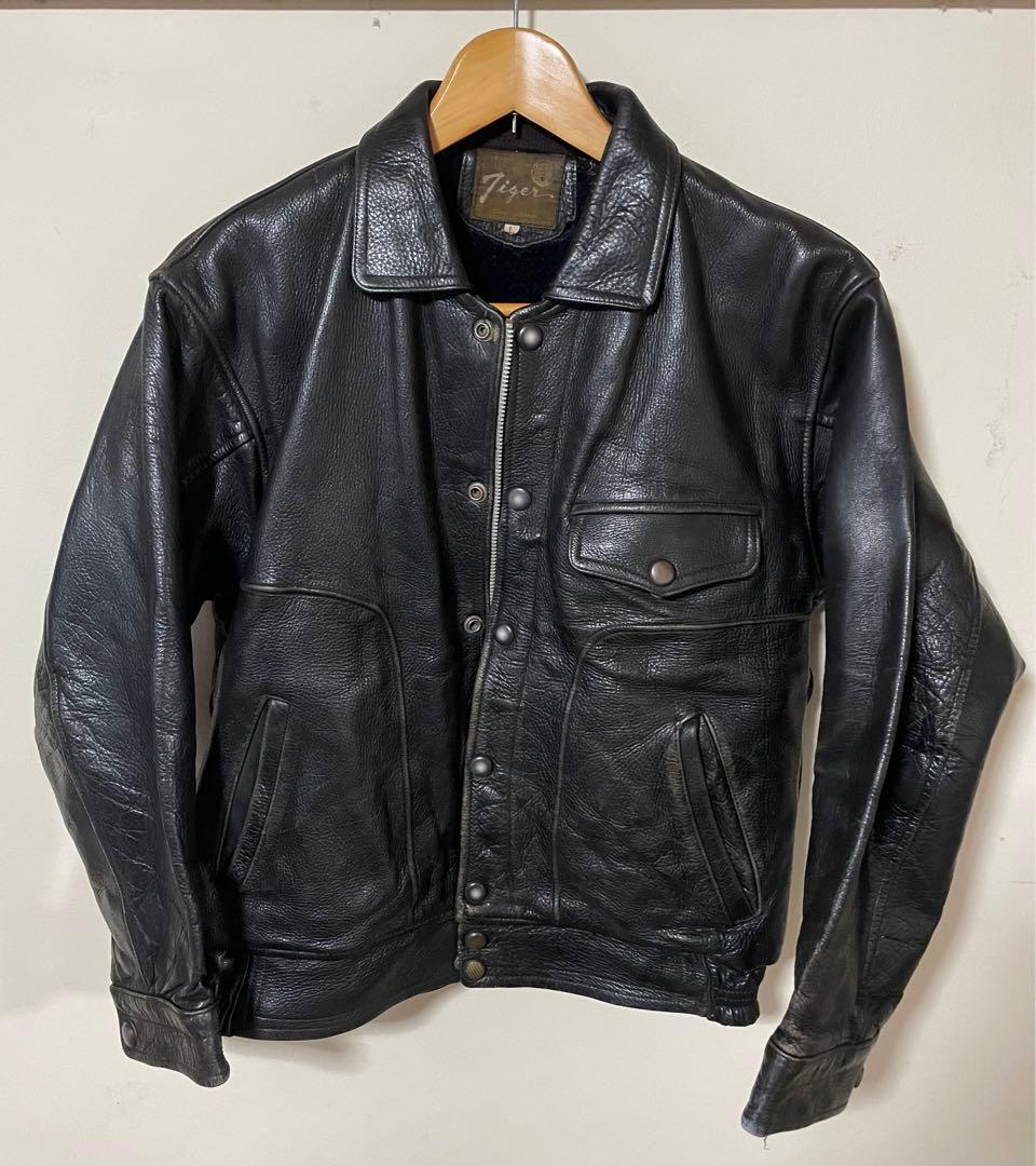 【茶芯！60s】ヴィンテージレザージャケット