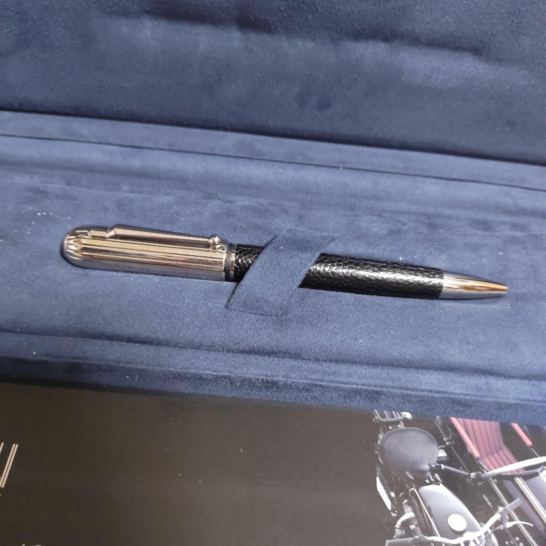 【良品】ダンヒル サイドカー ボールペン オーストリッチ/オーストレッグ