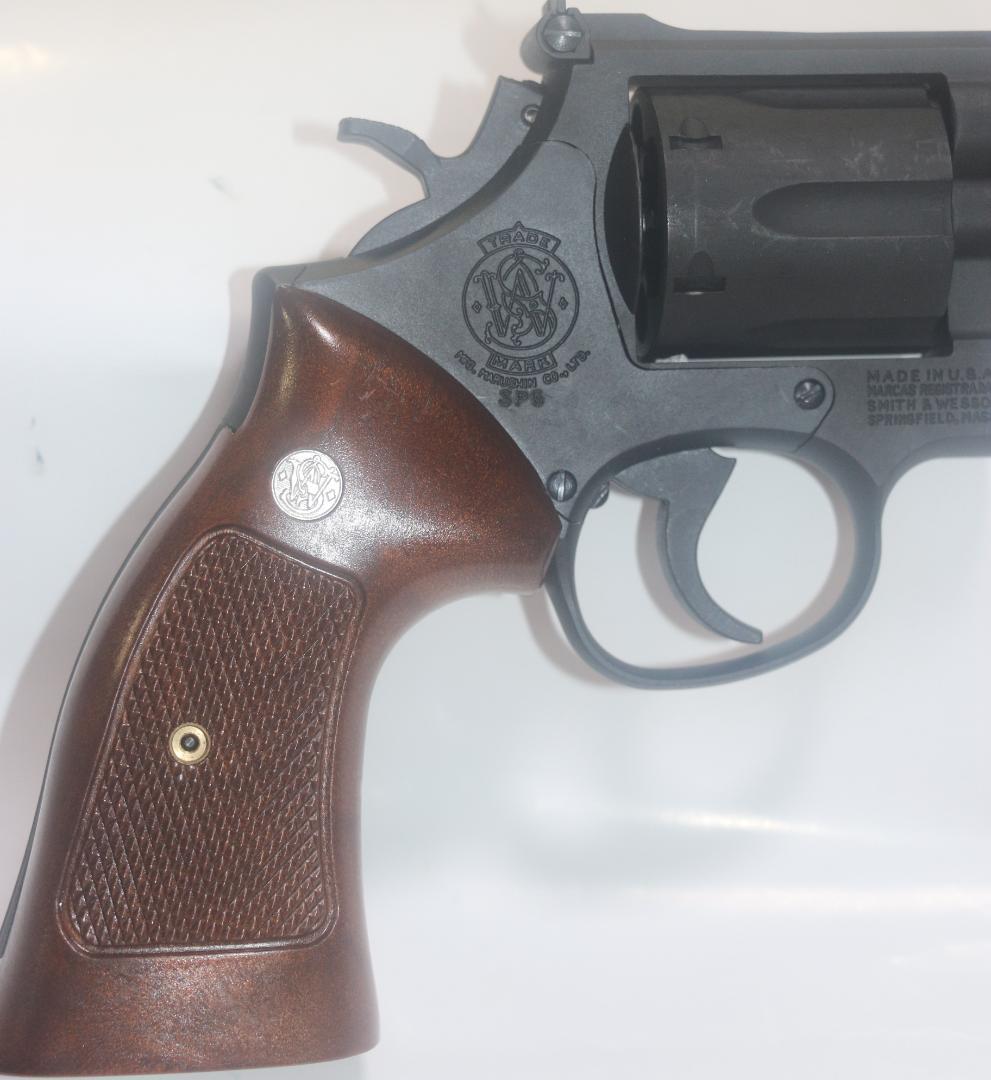 マルシン製ＨＷ樹脂製モデルガン S＆W M586 マグナム ４インチＳＰＧ合法品