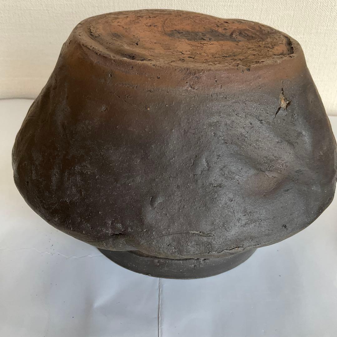 古常滑焼　算盤玉型水指　桃山〜江戸時代初期頃