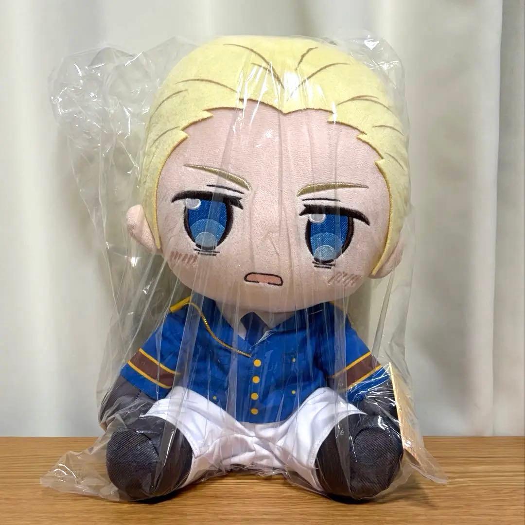 【新品】 ヘタリアWorld★Stars ドイツ BIGぬいぐるみ 照れ 1点
