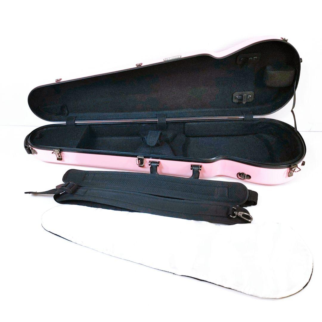 J.W.EASTMAN バイオリンケース 4/4サイズ 弦楽器　ピンク