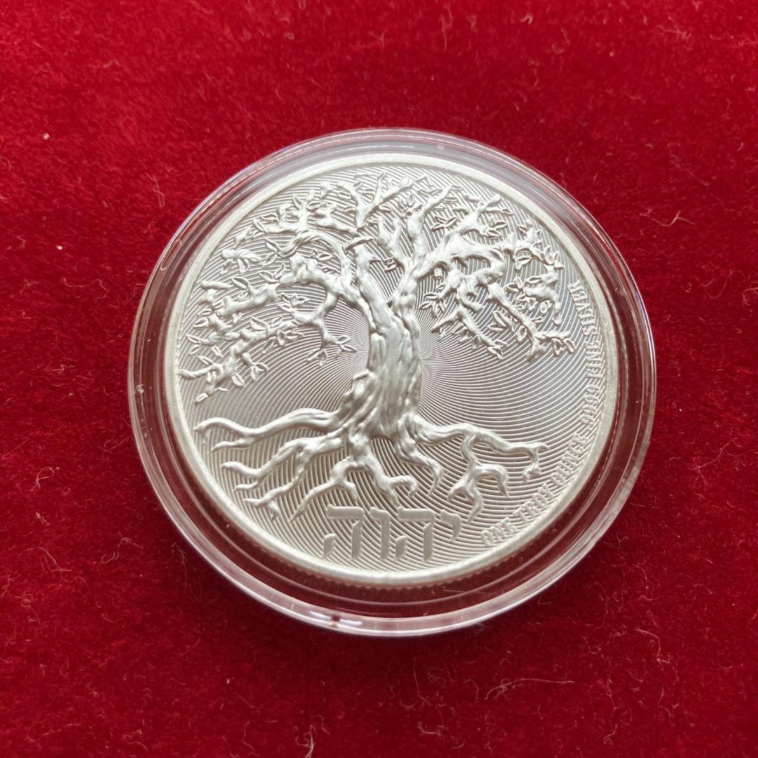 5枚◇2021年 ニウエ「ツリーオブライフ」純銀 1オンス