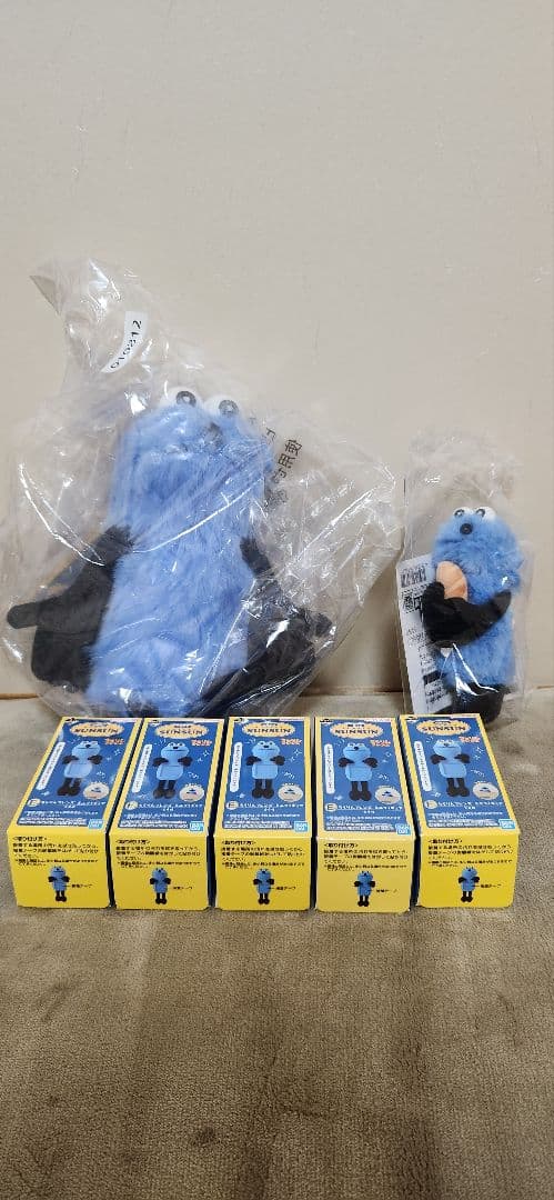 パペットスンスン　一番くじ　A賞D賞E賞