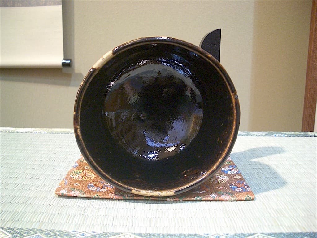 京焼・清水焼　黄檗道元手造　茶碗　「林春隆翁羽化記念」共箱　無傷　古物。