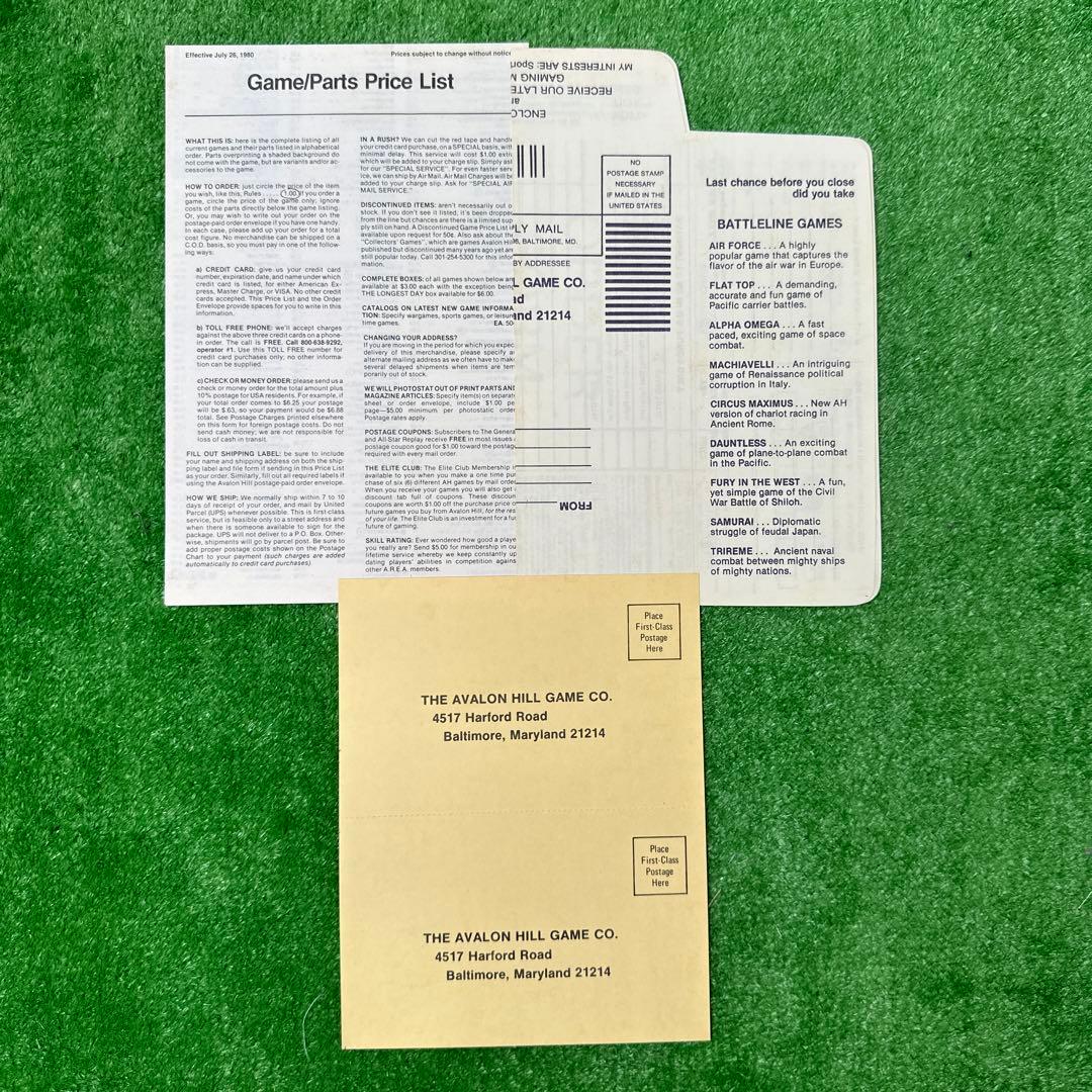 未使用　アバロンヒル　Crescendo of Doom