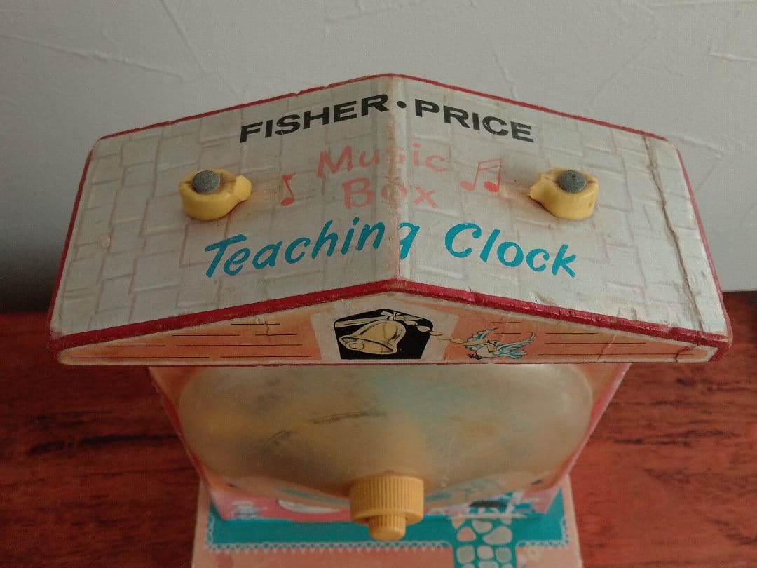 Fisher-Price Teaching Clock 音楽ボックス
