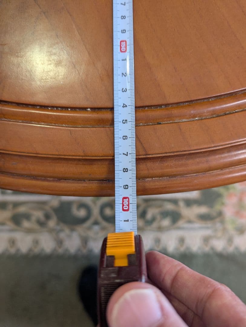 木製楕円形ダイニングテーブルセット