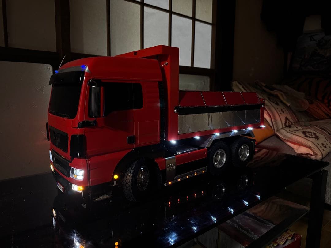 【希少】TAMIYA タミヤ　1/14 Man TGX ダンプ仕様