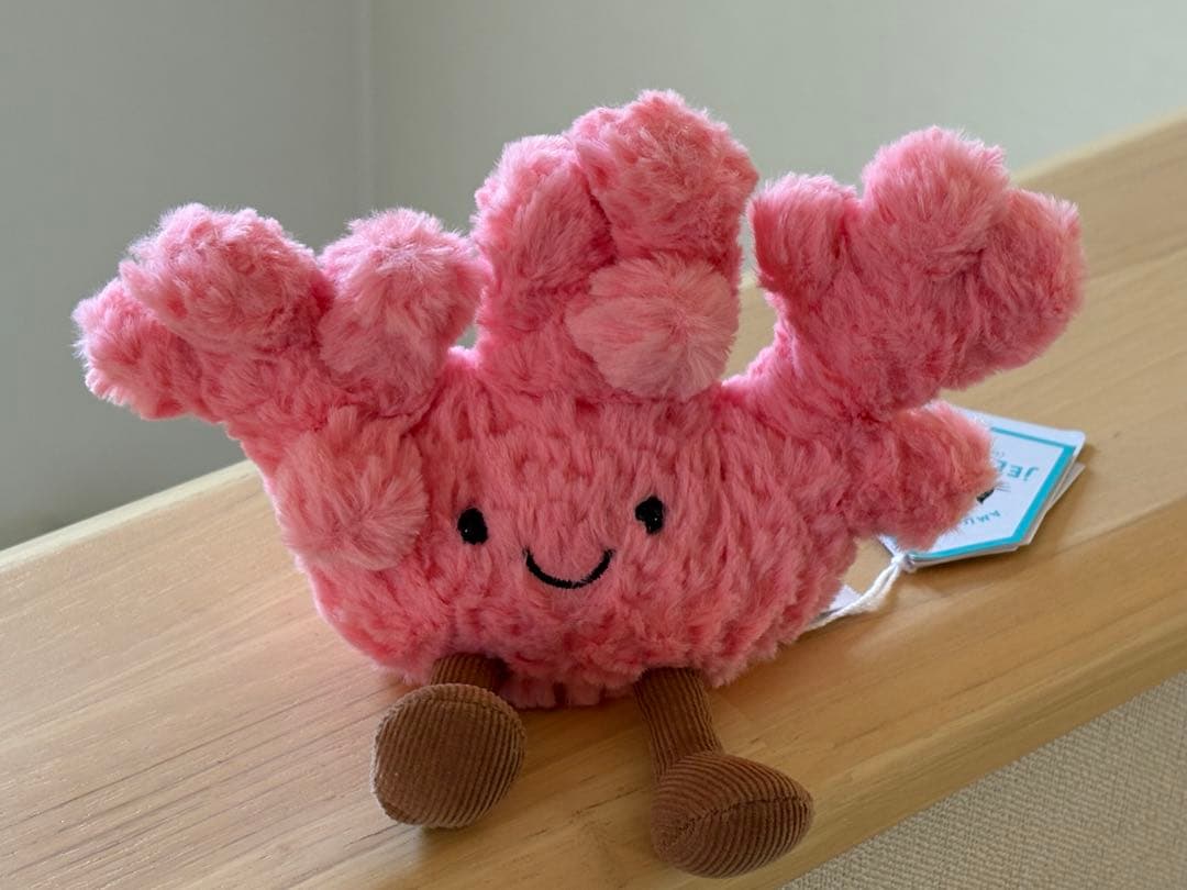  ジェリーキャット　アミューザブル・コーラル　サンゴ　ぬいぐるみ