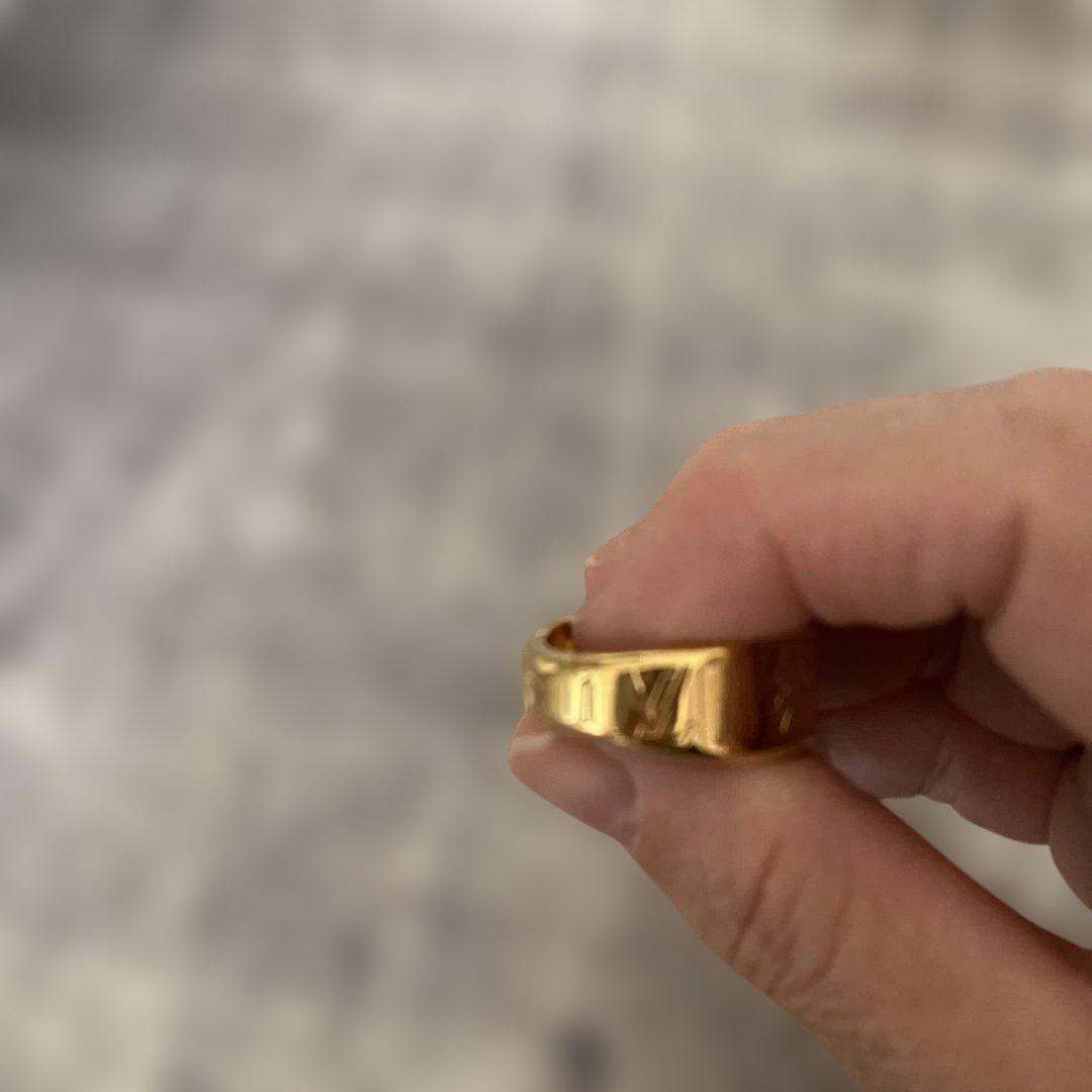 LOUIS VUITTON シグネットリング　モノグラム型番M80170