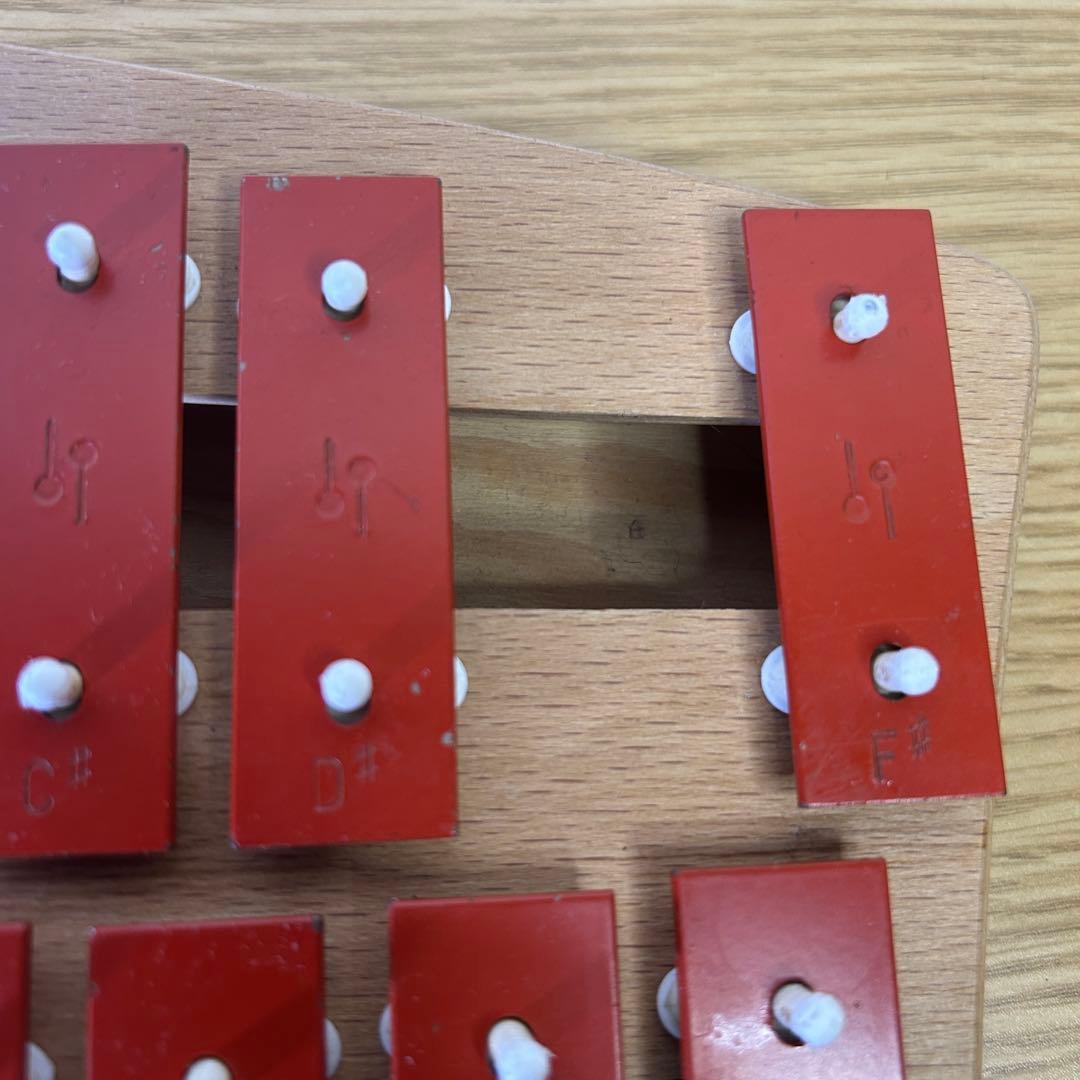 【かめみ様】 SONOR NG 30 メタルフォン 鉄琴 ソナー マレット付き