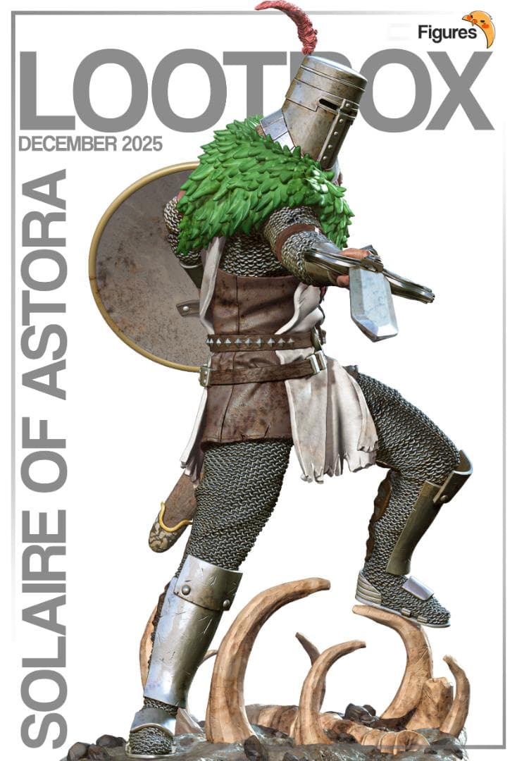 1/10　未塗装 未組立　フィギュア　ガレージキット　ダークソウル　ソラール