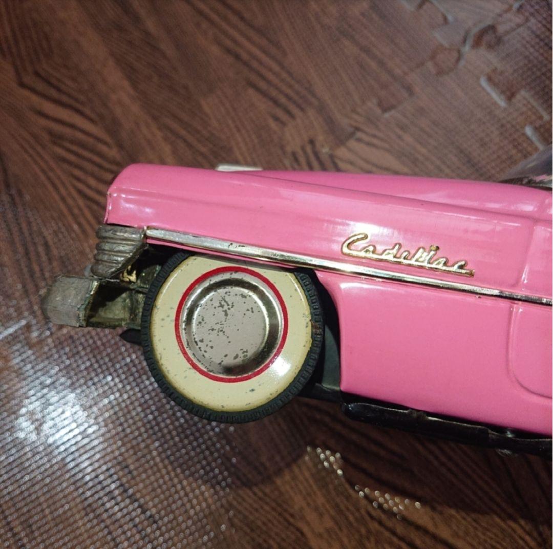 ブリキ ミニカー キャデラック 当時物 傷や痛み汚れ有り
