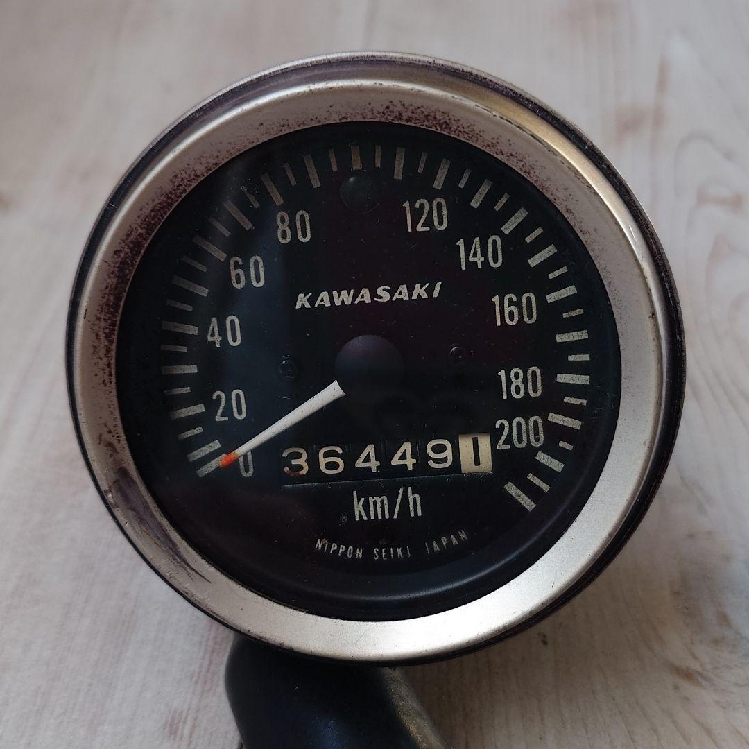 z*1様 KAWASAKI バイク スピードメーター 日本精機