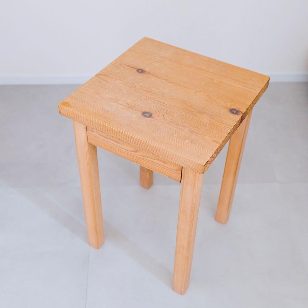 無印良品 ベッドサイドテーブル (引き出し付き) | 廃盤品