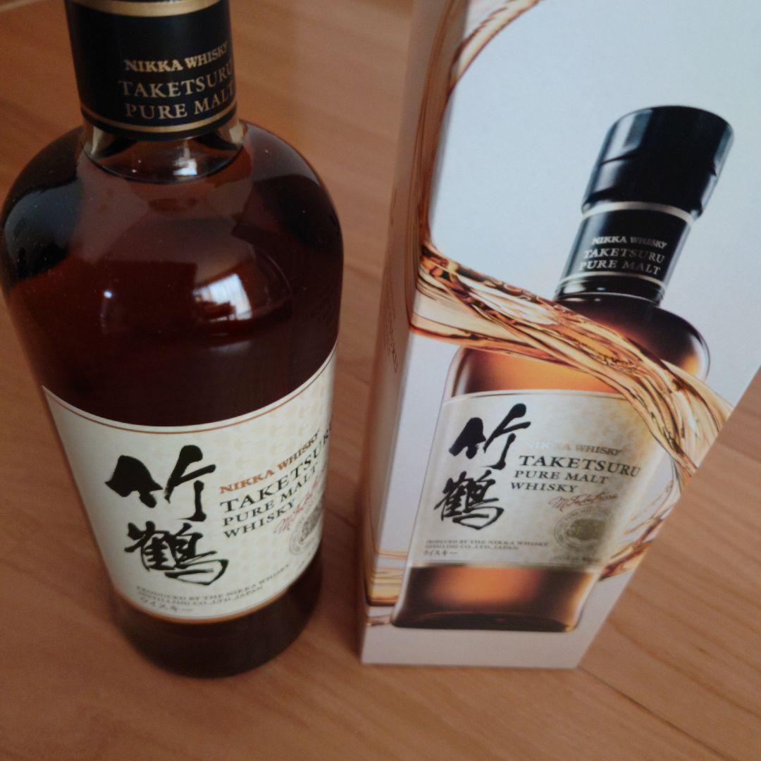 竹鶴ピュアモルトウィスキーNIKKA WHISKY　箱付き