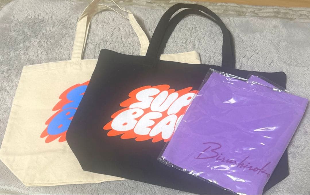 SUPERBEAVER トートバッグ3つセット