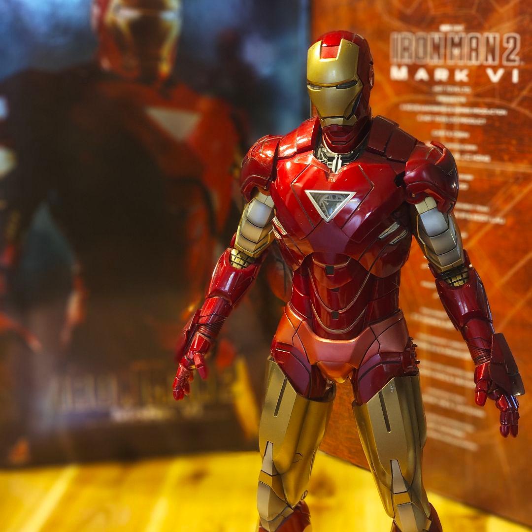 【送料無料】HOTTOYS ホットトイズ アイアンマン2 マーク6 フィギュア