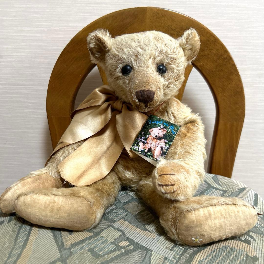 フォーゲットミーノットベア　リズさん アーティストベア海外作家　アンティークベア