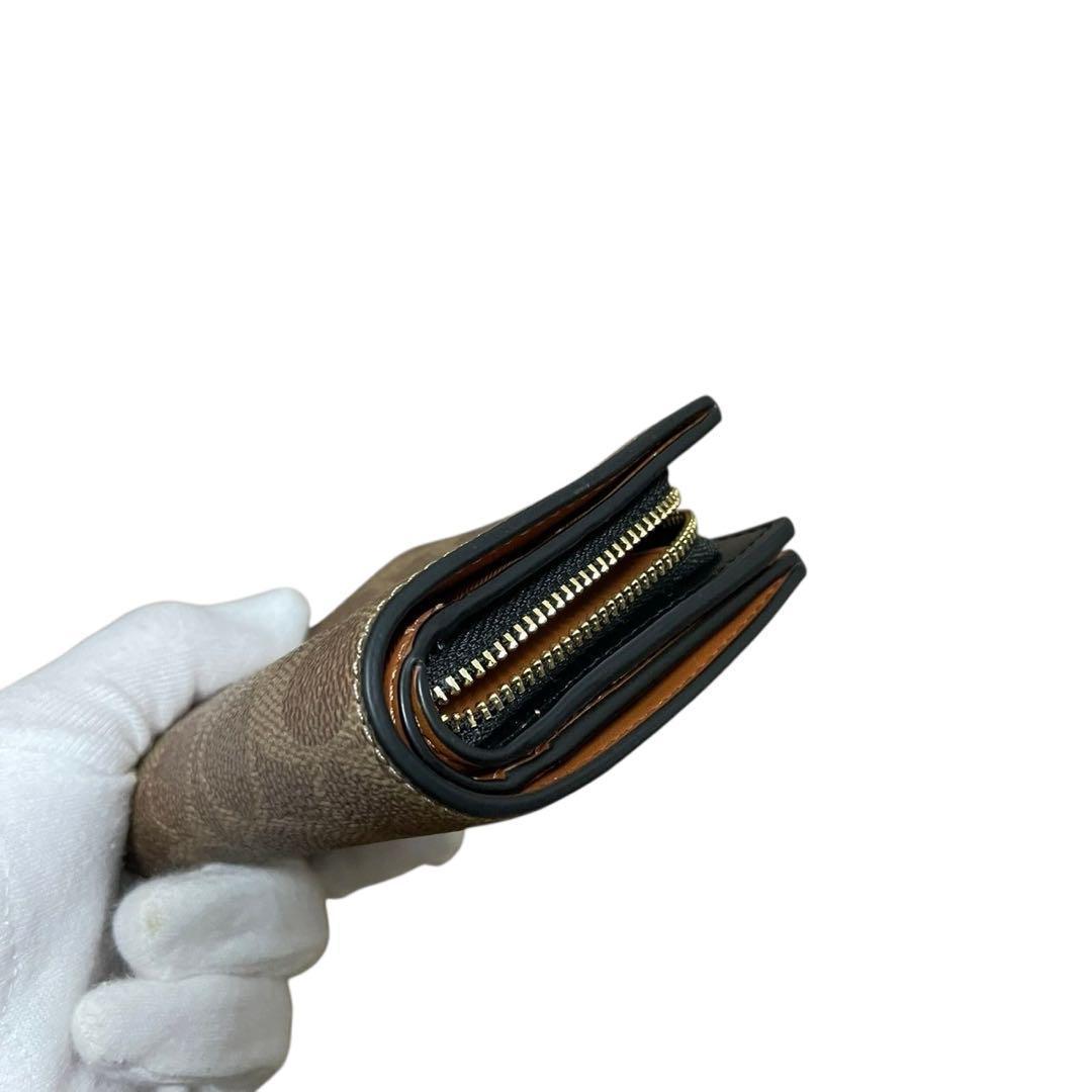 【新品】コーチ スナップウォレット コズミック シグネチャー レキシー