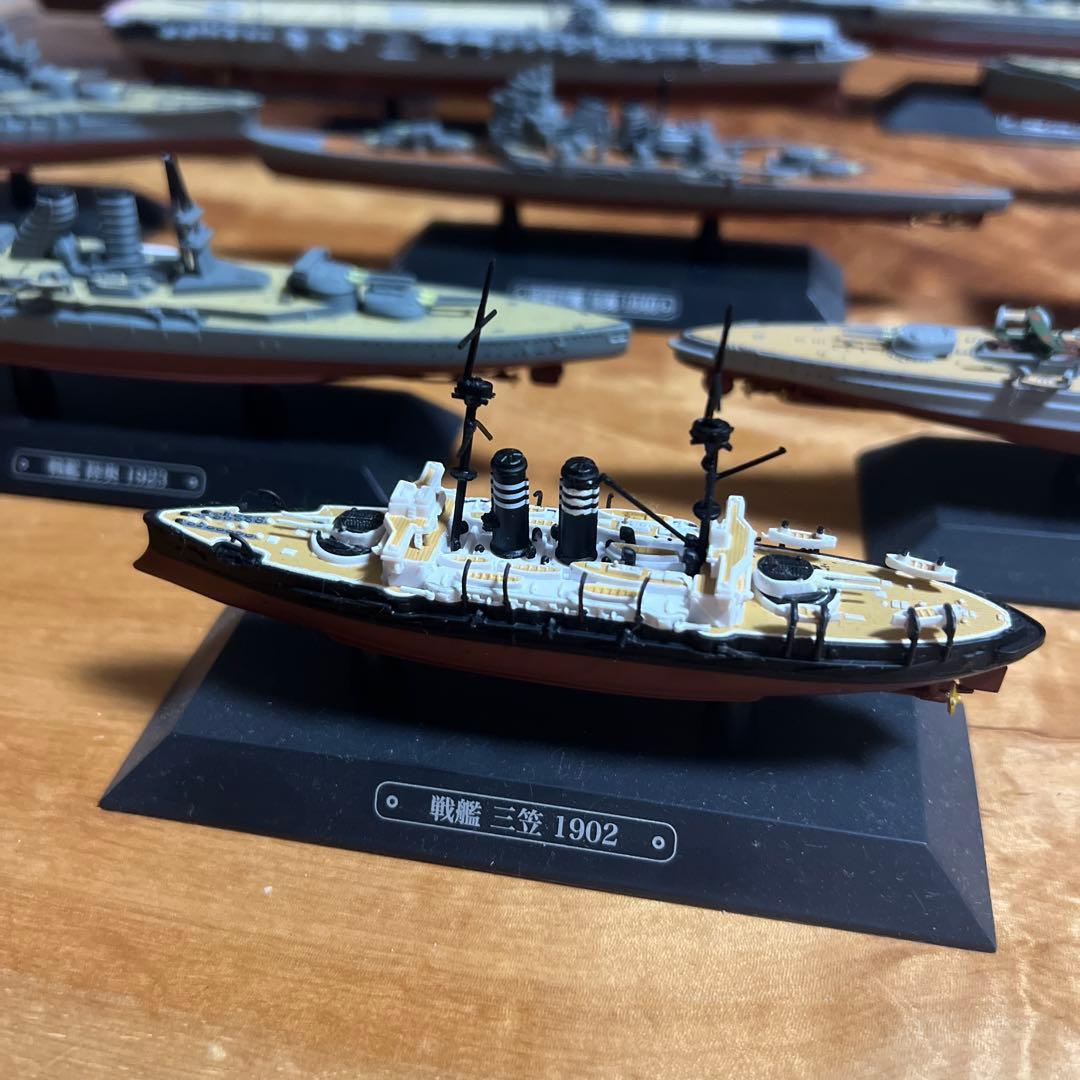 軍艦コレクション　イーグルモス 戦艦フィギュア　15セット送料込み
