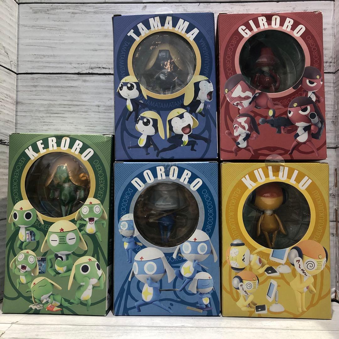 KAIYODO ケロロ軍曹 フィギュア 5種セット 新品未開封品