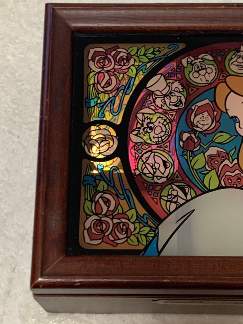 不思議の国のアリスジュエリーボックスオルゴール