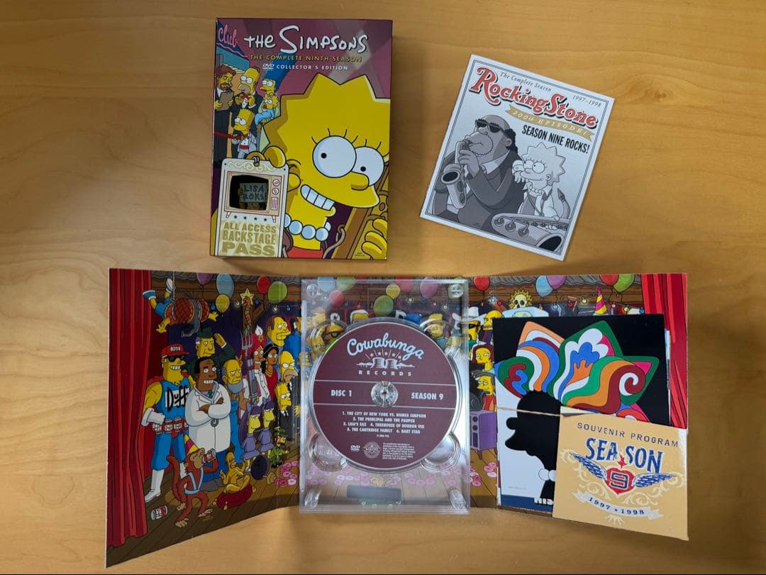 【中古】The Simpsons DVD シーズン1〜10 (米国輸入品)