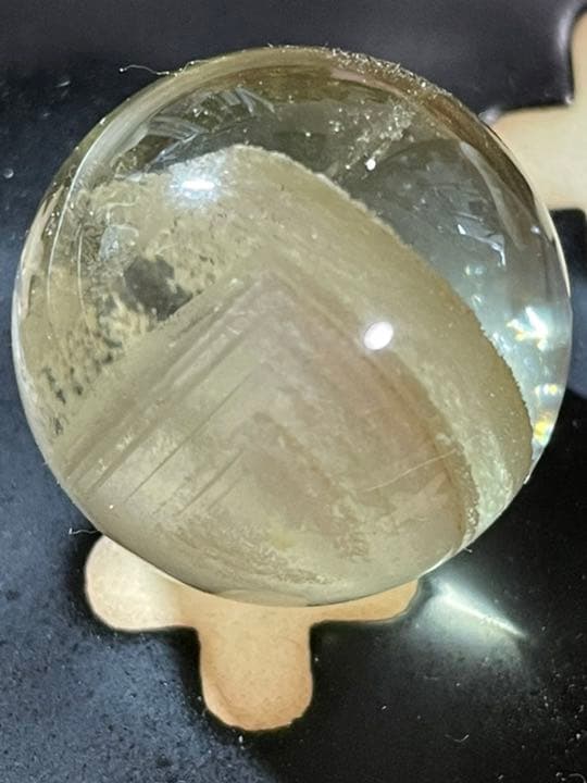 希少✨金運事業運UP シトリンスフィアファントム入り　24.3mm