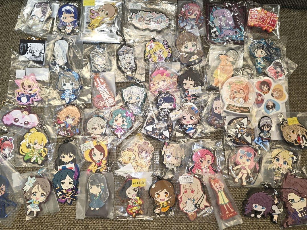 アニメ　ゲーム　ラバーグッズまとめ　270点