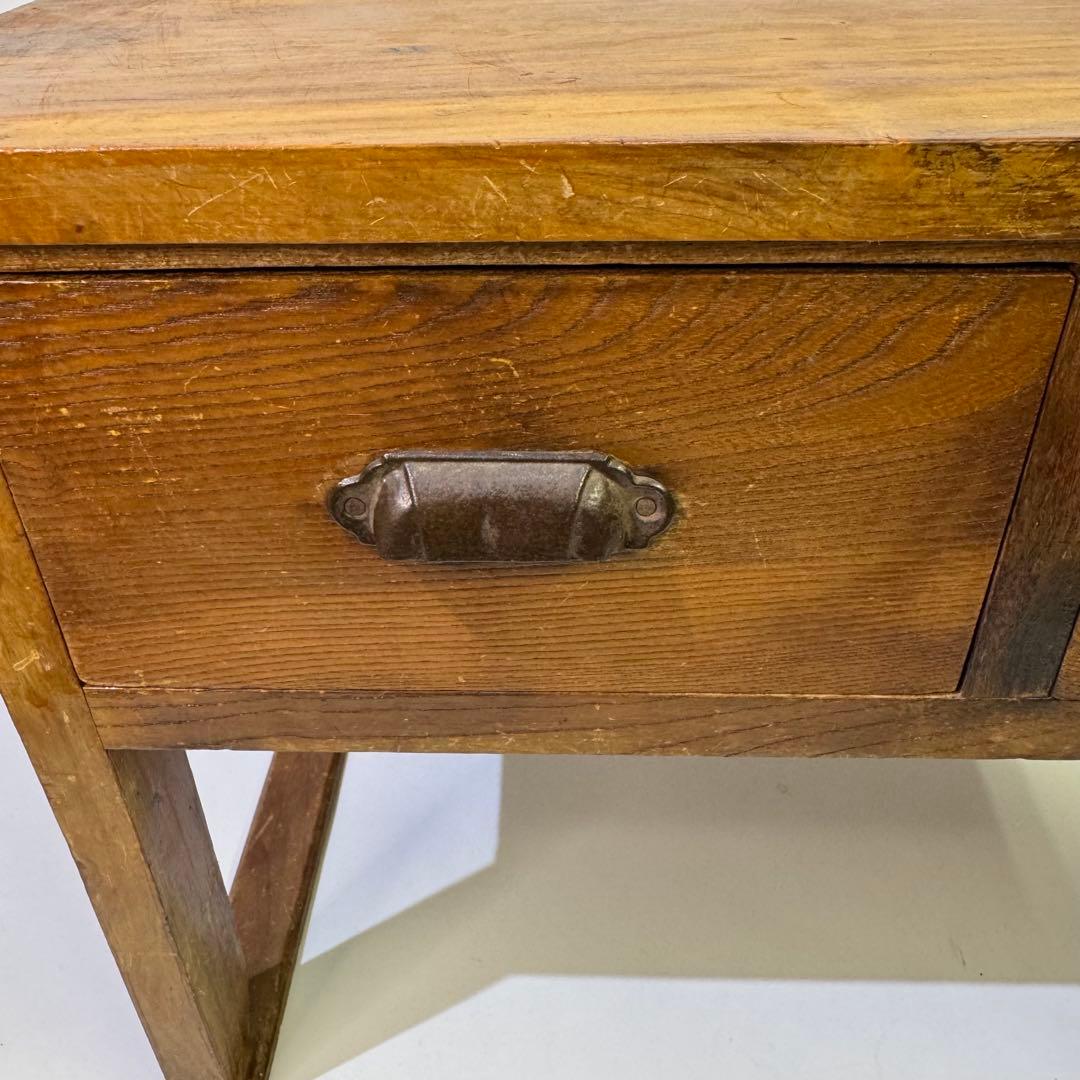 アンティーク　文机　時代物　高さ40cm 幅67cm