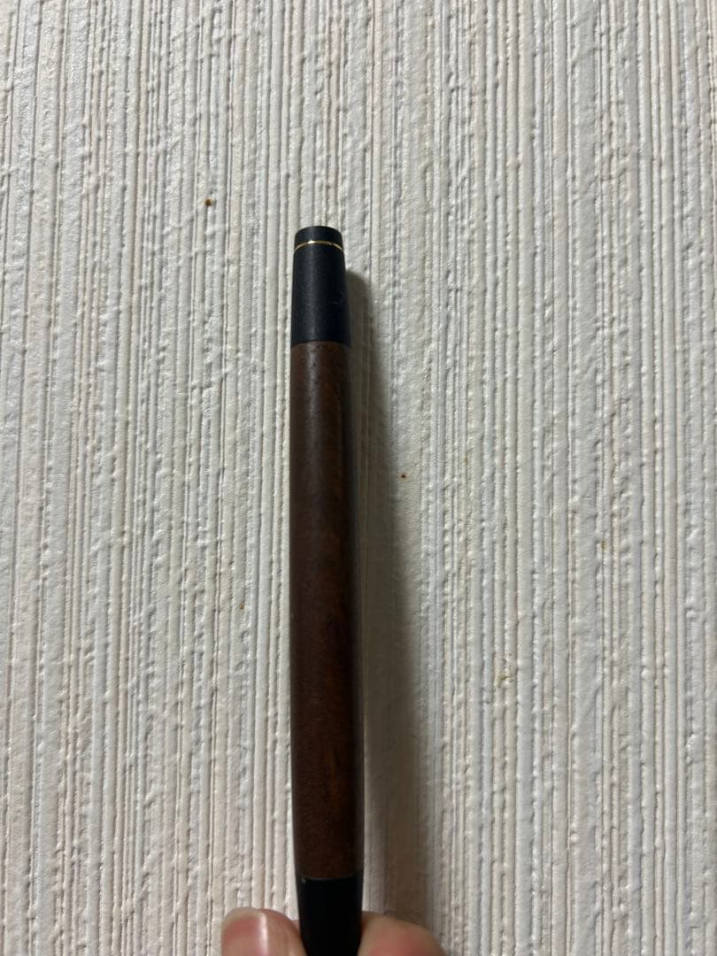 野原工芸 欅のシャーペン 付属品花梨紅白ウッドキューブのみ 口金キャップ無し