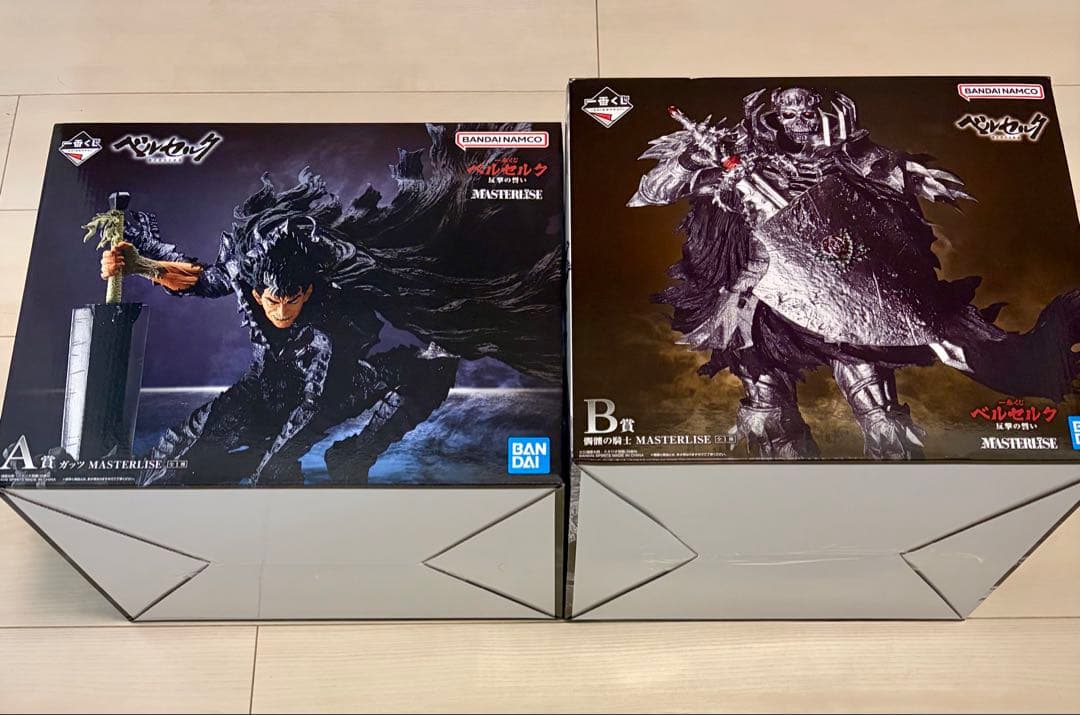 【新品】一番くじ ベルセルク 反撃の誓い A賞 B賞 フィギュア セット