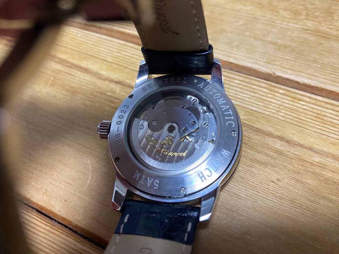 B-BARREL ビーバレル ムーンフェイズ 自動巻きBB0023