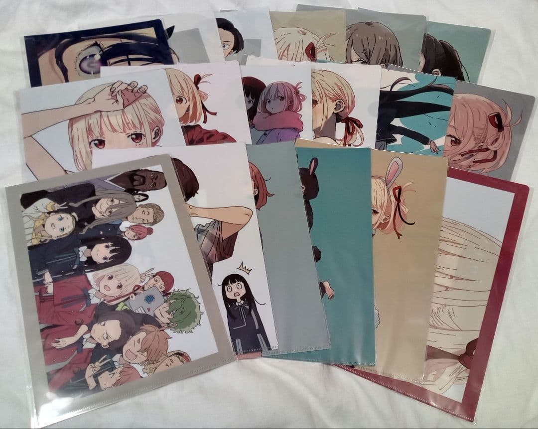 リコリスリコイル　ファイル　リコリコ展　ちさと たきな　コンプ