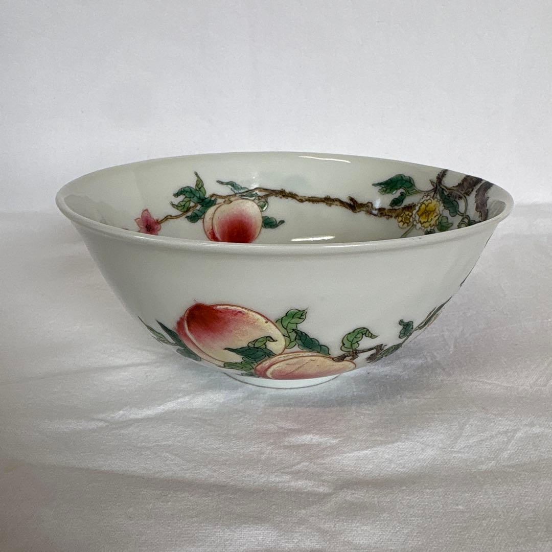 大清道光年製 粉彩椀