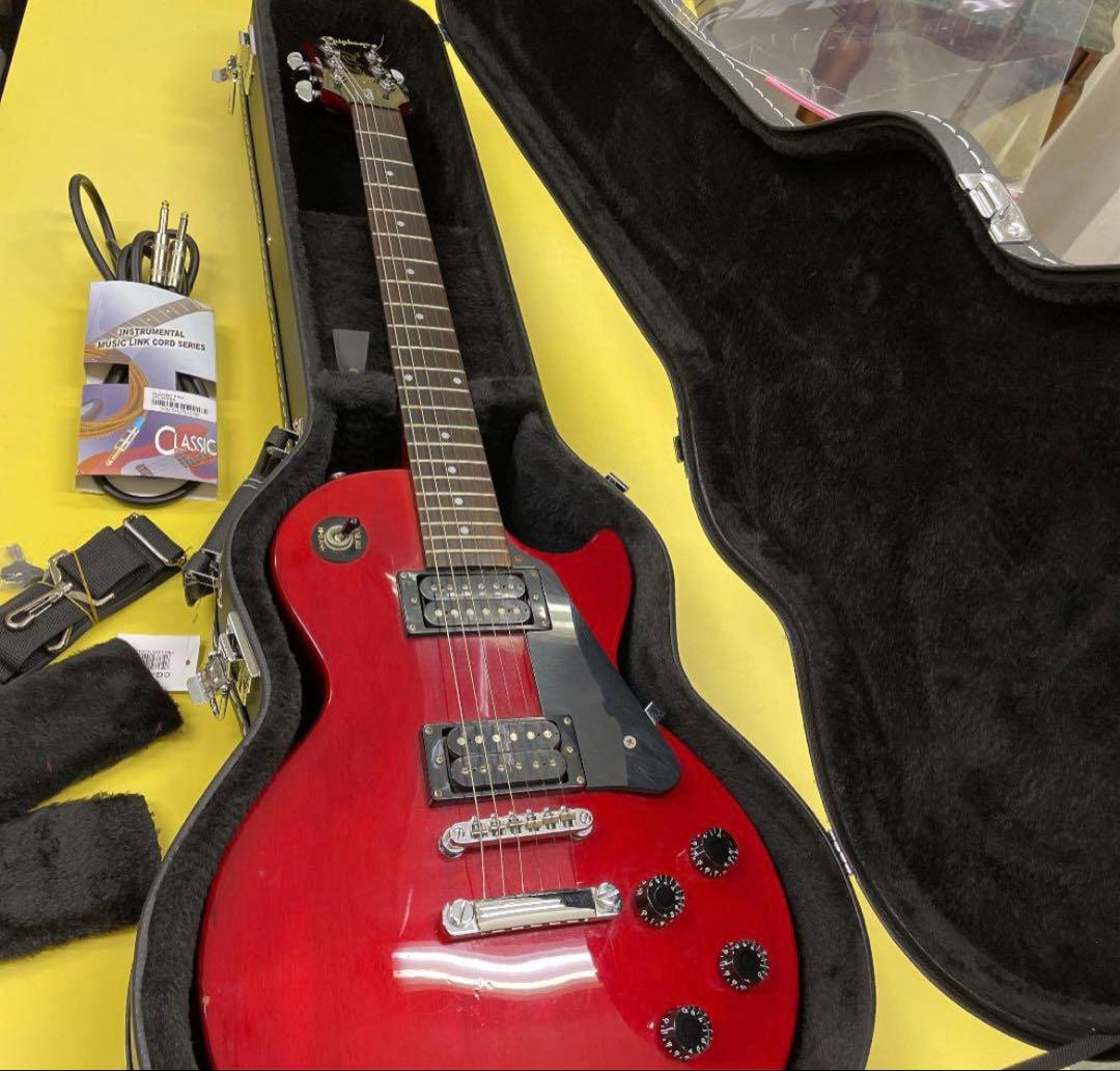 エピフォン　レスポール　 新品ケース付き