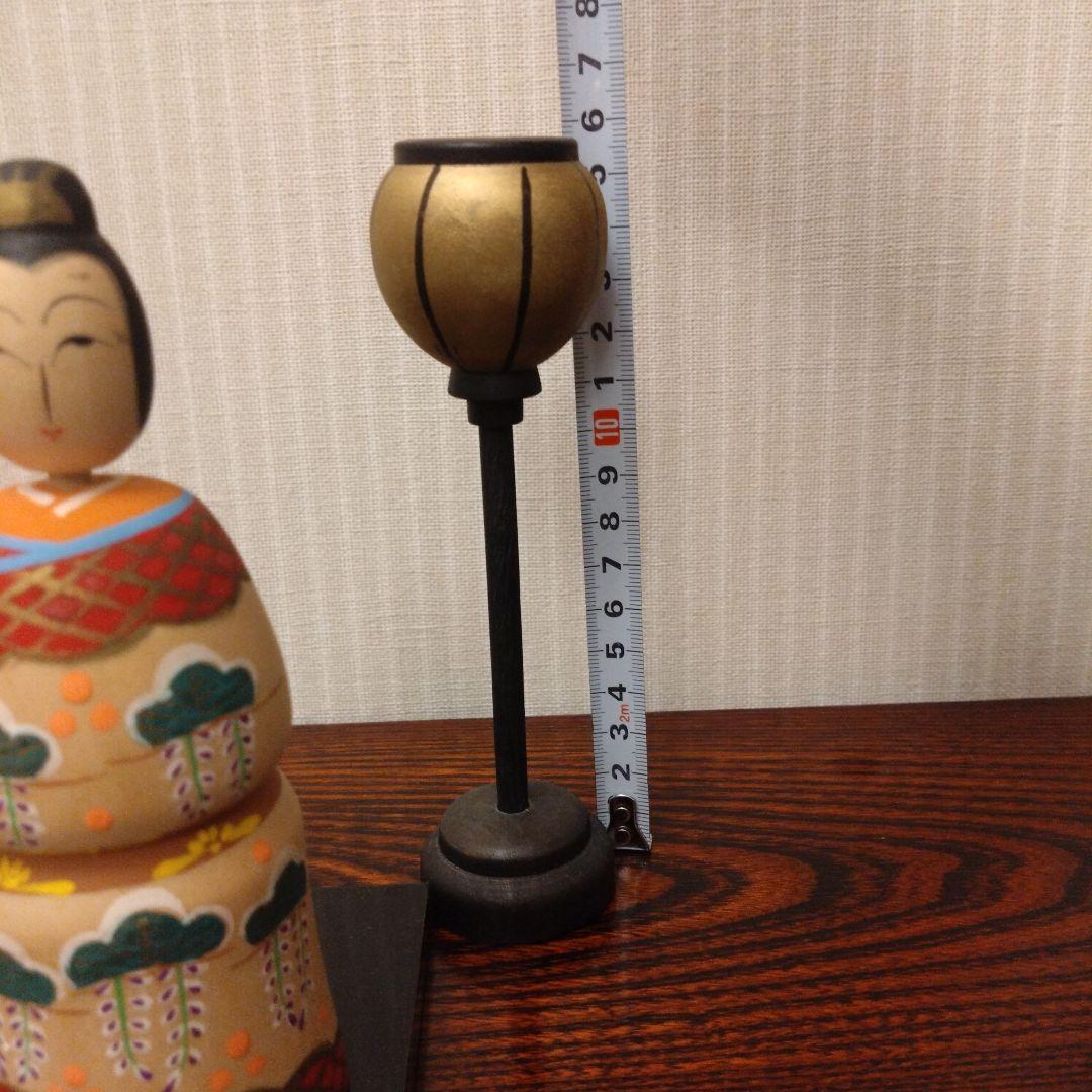 こけしの雛人形