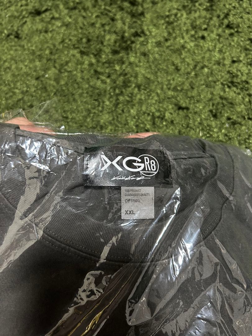 xg woke up gr8 tシャツ ロゴ 黒 限定 XXL